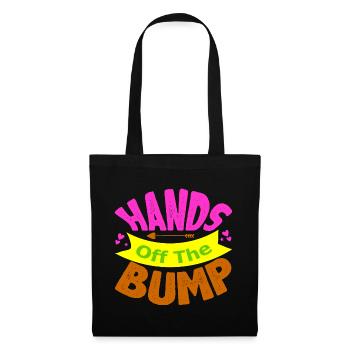Mère Enceinte Bébé Nourrisson T-shirt Maman - Sac en tissu - noir - Devant