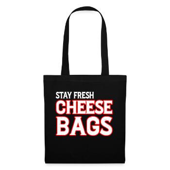 Stay Fresh Cheese Bags 29 - Tote Bag - black - Front