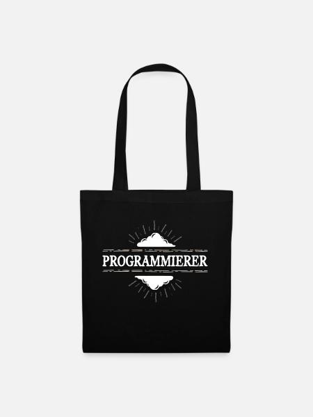Programmierer Beruf - Stoffbeutel - Schwarz
