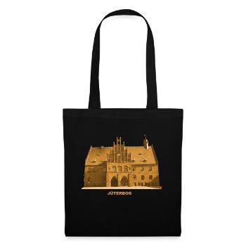 Jüterbog Town Hall Teltow Fläming Brandenburg - Tote Bag - black - Front