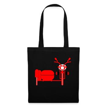 Biking Running Marathon Triathlon Bike - Tote Bag - black - Front