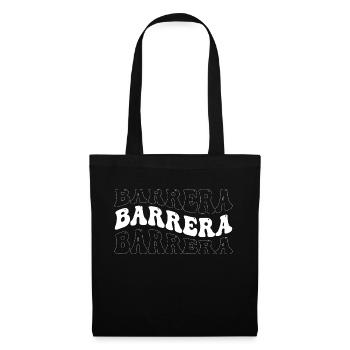 Drôle Barrera Groovy 4 Hommes Femmes Cool Barrera Cravate - Sac en tissu - noir - Devant