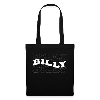 Drôle Billy Groovy 4 Hommes Femmes Cool Billy Tie Dye - Sac en tissu - noir - Devant