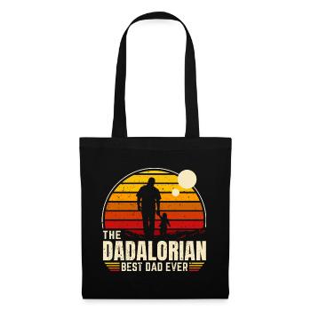 The Dadalorian Mando - Sunset - Meilleur Papa ! - Sac en tissu - noir - Devant