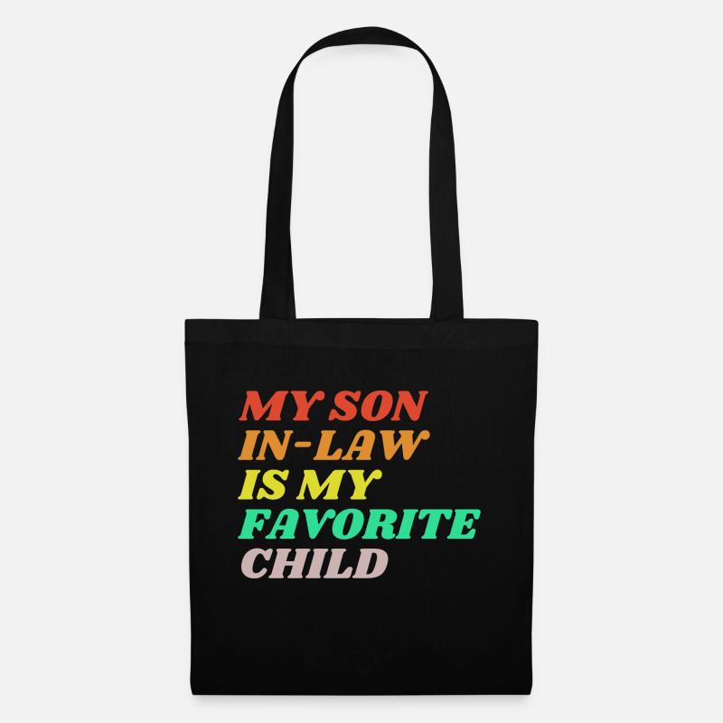 Mon gendre - Sac en tissu - noir
