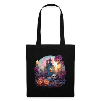 Halloween - Sac en tissu - noir - Devant