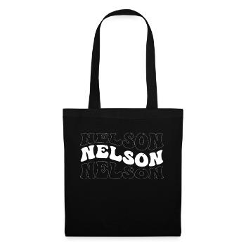 Funny Nelson Groovy 4 Men Women Cool Nelson Tie - Tote Bag - black - Front