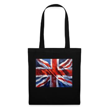 British Flag - Impressionist painting - Tote Bag - black - Front