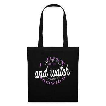bake animal bakers motto birthday present idea - Stoffbeutel - Schwarz - Vorne
