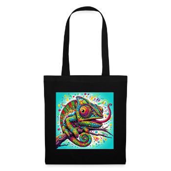 Chameleon - Tote Bag - black - Front