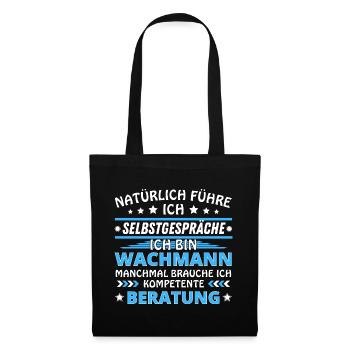 I Talk to Yourself - Wachmann Edition - Tote Bag - black - Front