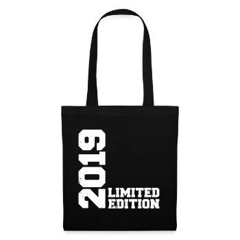 Cadeau Anniversaire Millésime 2019 Classique 2019 - Sac en tissu - noir - Devant