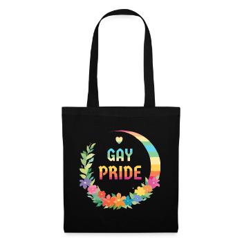 LGBTQIA+ Schwule und Lesben - Stoffbeutel - Schwarz - Vorne