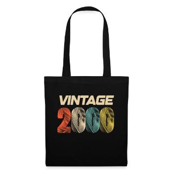 Vintage 2000 Retro - Best-seller - Sac en tissu - noir - Devant