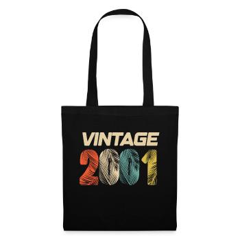 Vintage 2001 Retro - Best-seller - Sac en tissu - noir - Devant