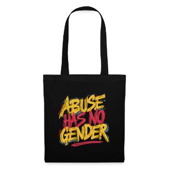 Les abus n’ont pas de genre - Sac en tissu - noir - Devant