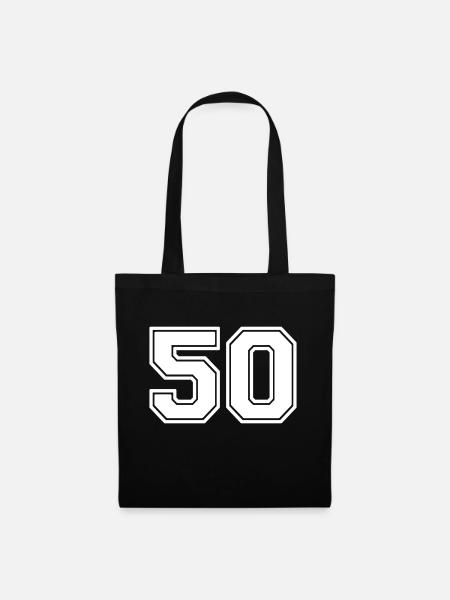 50 - Stoffbeutel - Schwarz