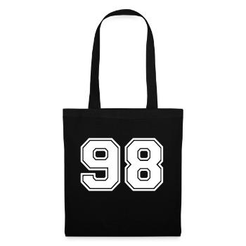 98 - Tote Bag - black - Front
