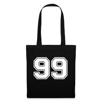 99 - Tote Bag - black - Front