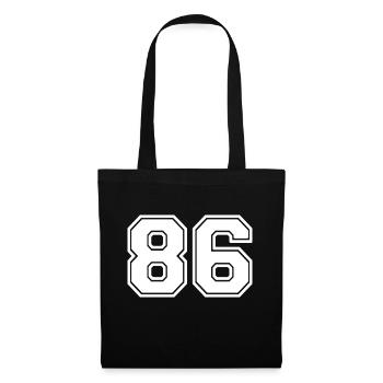 86 - Tote Bag - black - Front