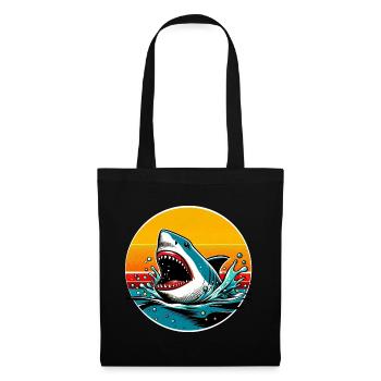 Shark - Tote Bag - black - Front