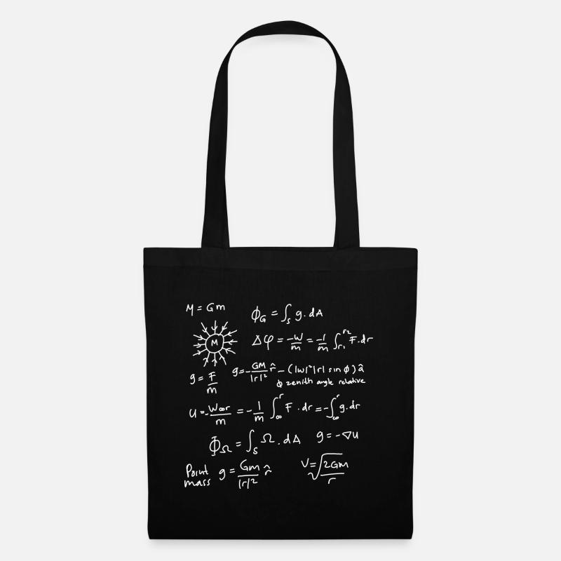 Physics Equations Unleashed - Tote Bag - black