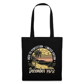 December 1978 Birthday Gift December 1978 - Tote Bag - black - Front
