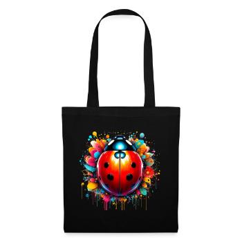 Coccinelle - Sac en tissu - noir - Devant