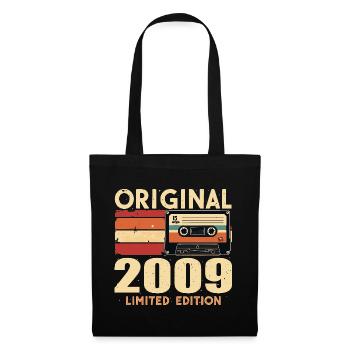 Birthday 2009 - Legendary since 2009 Gift 2009 - Tote Bag - black - Front