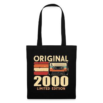 Geburtstag 2000 - Legendär Seit 2000 Geschenk 2000 - Stoffbeutel - Schwarz - Vorne