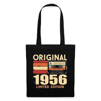 Geburtstag 1956 - Legendär Seit 1956 Geschenk 1956 - Stoffbeutel - Schwarz - Vorne