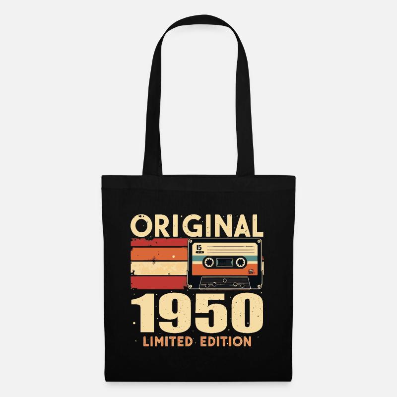 Geburtstag 1950 - Legendär Seit 1950 Geschenk 1950 - Stoffbeutel - Schwarz