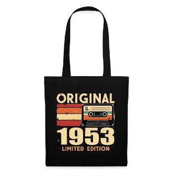 Geburtstag 1953 - Legendär Seit 1953 Geschenk 1953 - Stoffbeutel - Schwarz - Vorne