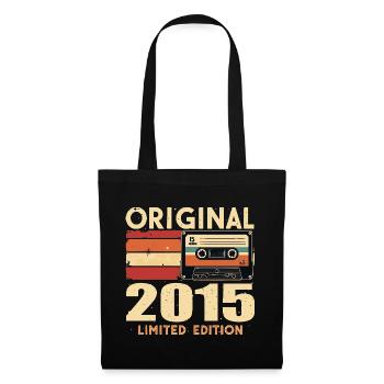 Anniversaire 2015 - Légendaire depuis 2015 Cadeau 2015 - Sac en tissu - noir - Devant