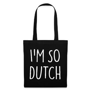 I'M SO DUTCH Holland Netherlands - Tote Bag - black - Front