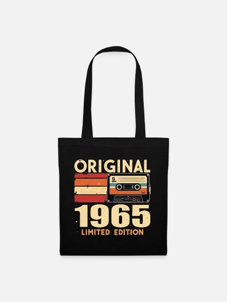 Geburtstag 1965 - Legendär Seit 1965 Geschenk 1965 - Stoffbeutel - Schwarz