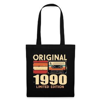 Geburtstag 1990 - Legendär Seit 1990 Geschenk 1990 - Stoffbeutel - Schwarz - Vorne