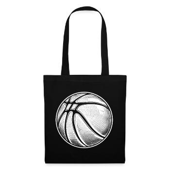 Basketball Ball Sketch - Tote Bag - black - Front