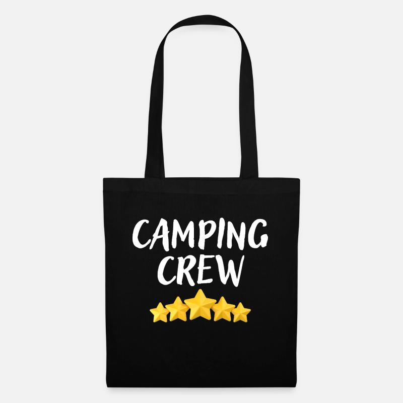 Camping Crew - Tote Bag - black