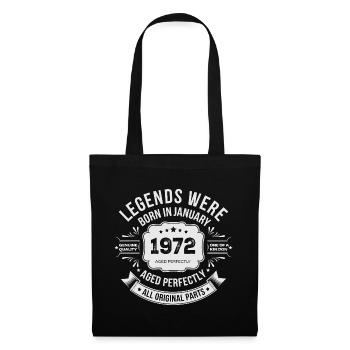 Millésime 1972 Anniversaire 1972 Limited Edition - Sac en tissu - noir - Devant