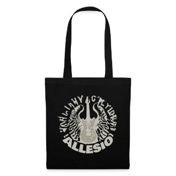 Allesio as a guitar - Tote Bag - black - Front