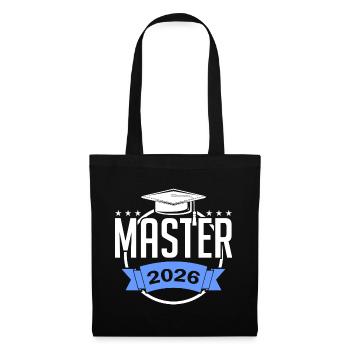 Master's degree passed in 2026 Graduation ceremony - Tote Bag - black - Front