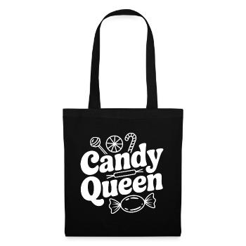 Candy Queen - Stoffbeutel - Schwarz - Vorne