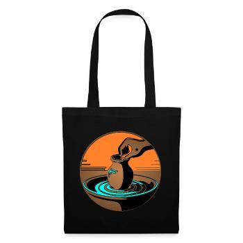 Zen Pottery Master - Blue Edition - Tote Bag - black - Front