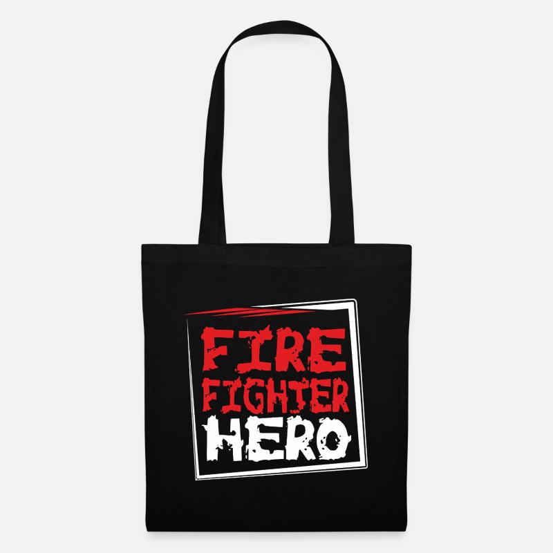 FIREFIGHTERHERO - Stoffbeutel - Schwarz