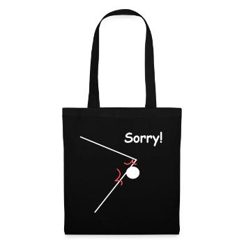 Table Tennis Sorry Funny Sayings - Tote Bag - black - Front