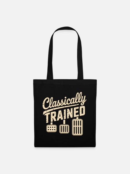 Classically Trained Auto Schaltgetriebe - Stoffbeutel - Schwarz