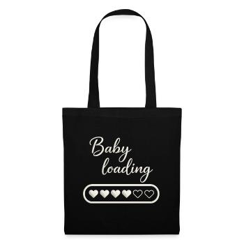 Chargement de bébé - Sac en tissu - noir - Devant