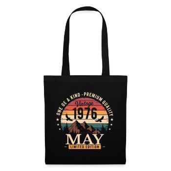 Vintage May 1976 Birthday May 1976 - Tote Bag - black - Front
