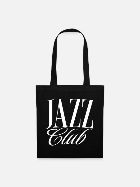 Jazz Club - Stoffbeutel - Schwarz